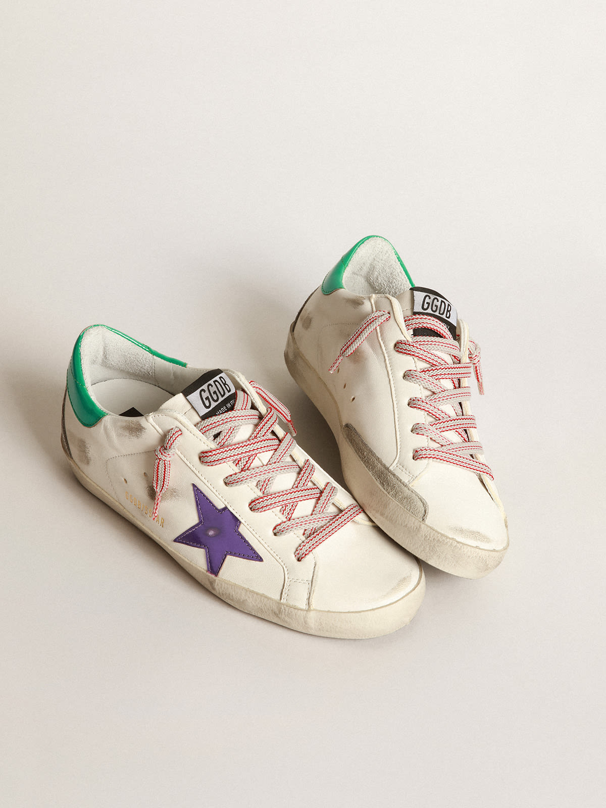 Golden goose sneakers on sale purple