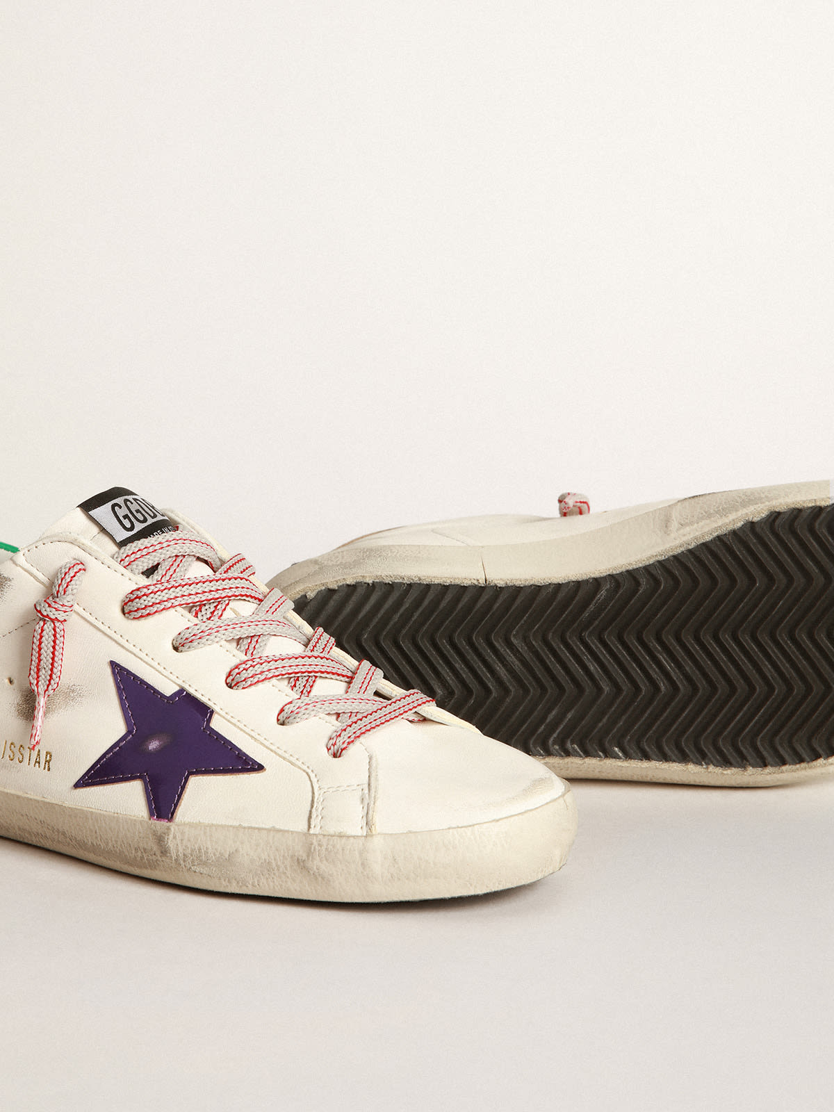 Golden Goose Super Star Sneaker in Purple