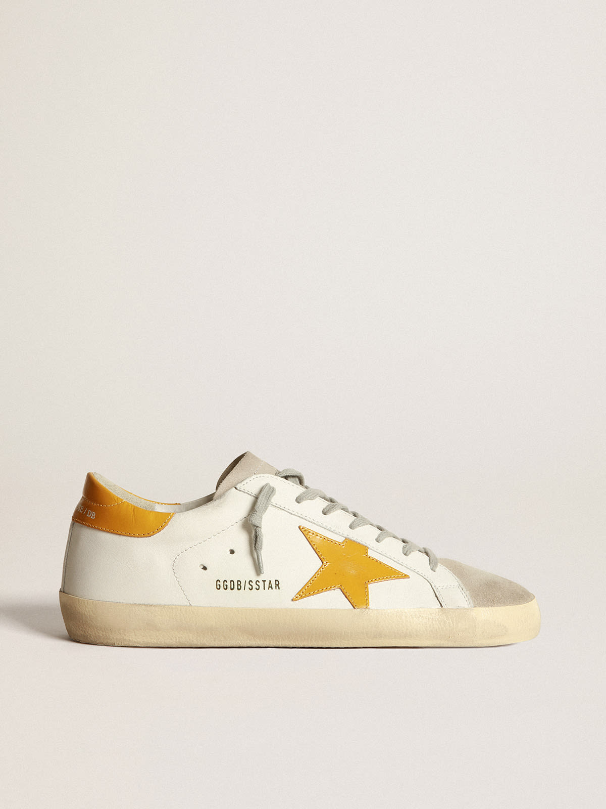 Sneakers super star in tessuto tecnico e stella store in pelle