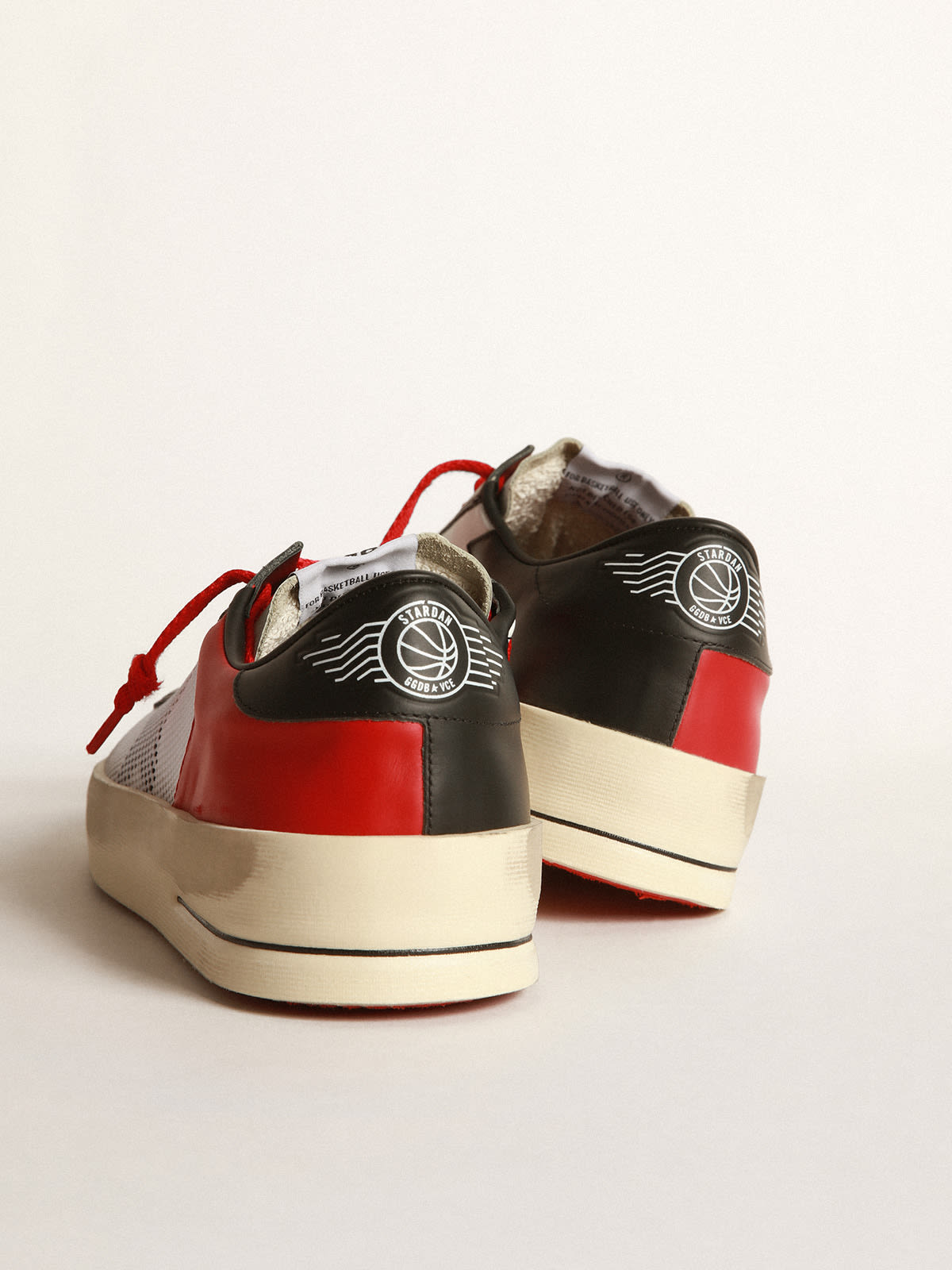 Golden Goose - Stardan sneakers in leather with mesh inserts in 