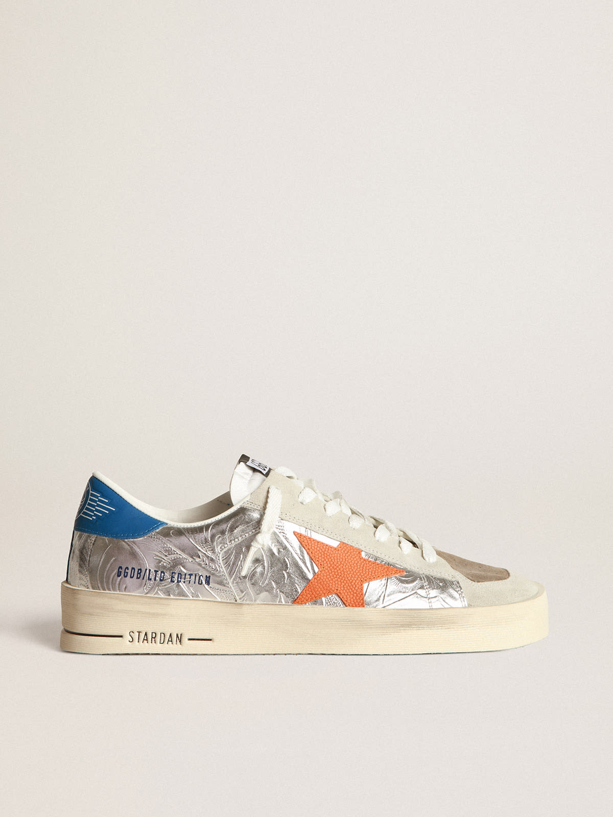 golden goose シルバー スニーカー