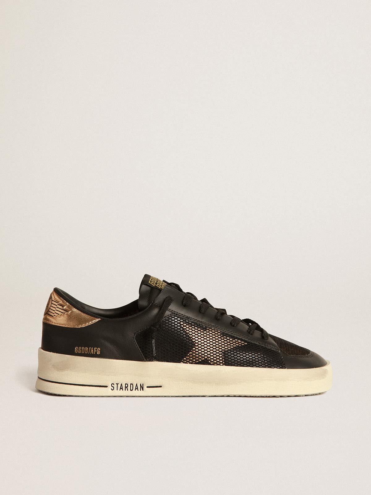 Stardan sneakers in leather with mesh inserts | Golden Goose