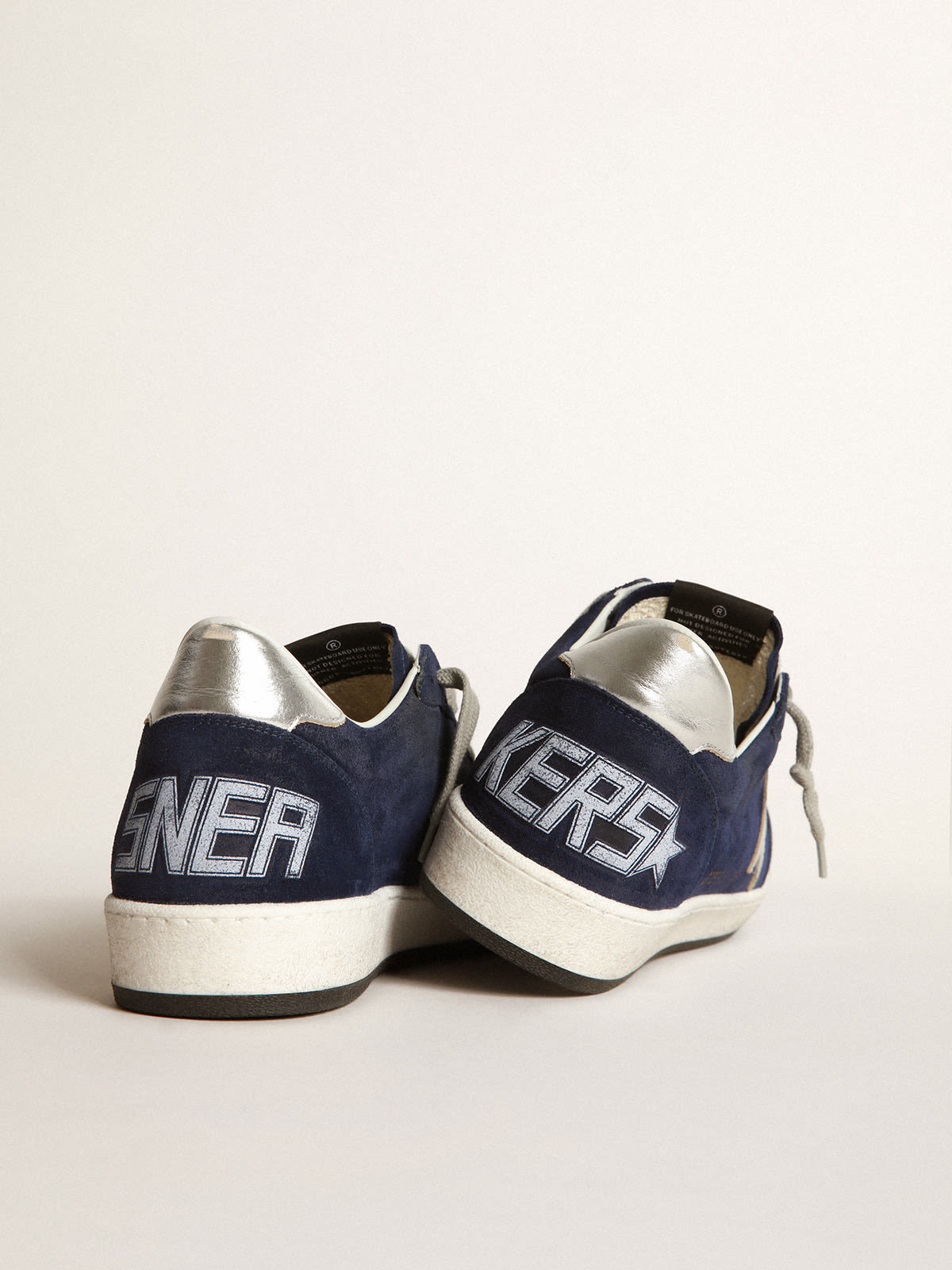 Golden goose superstar blue on sale suede