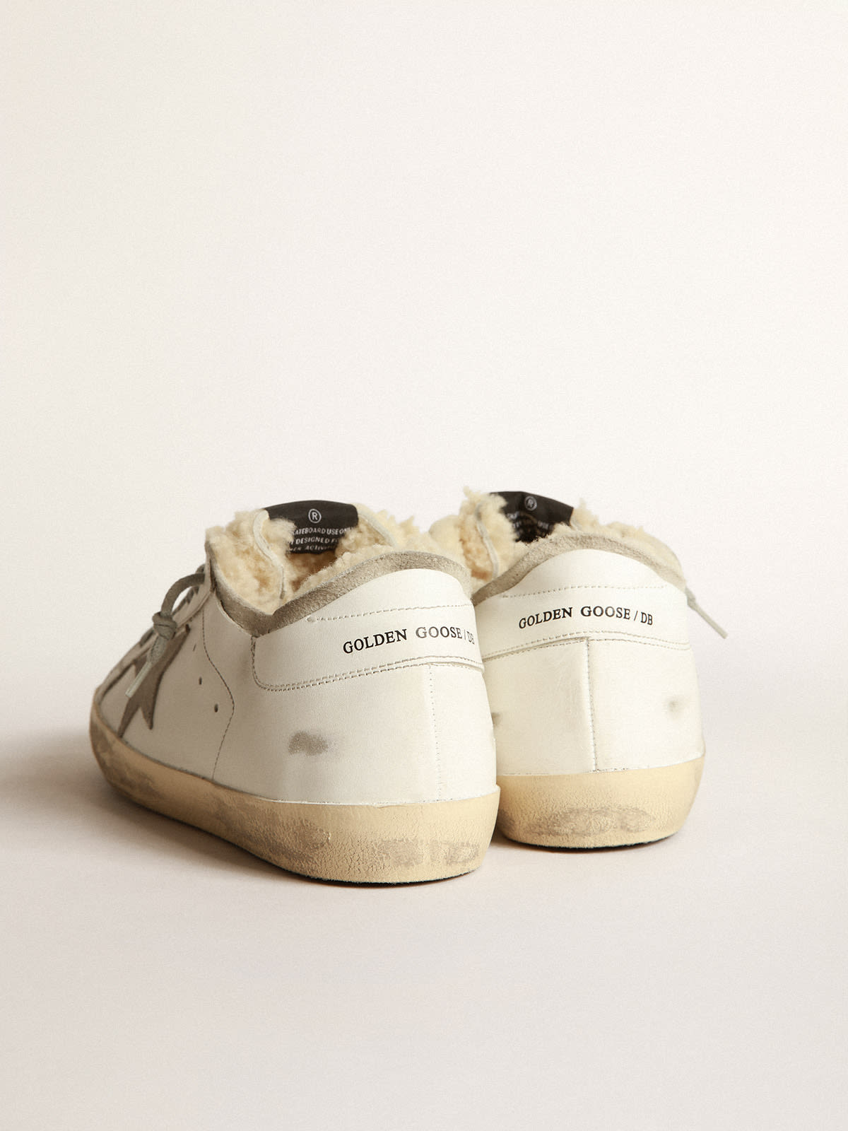 Golden goose hot sale shearling lined