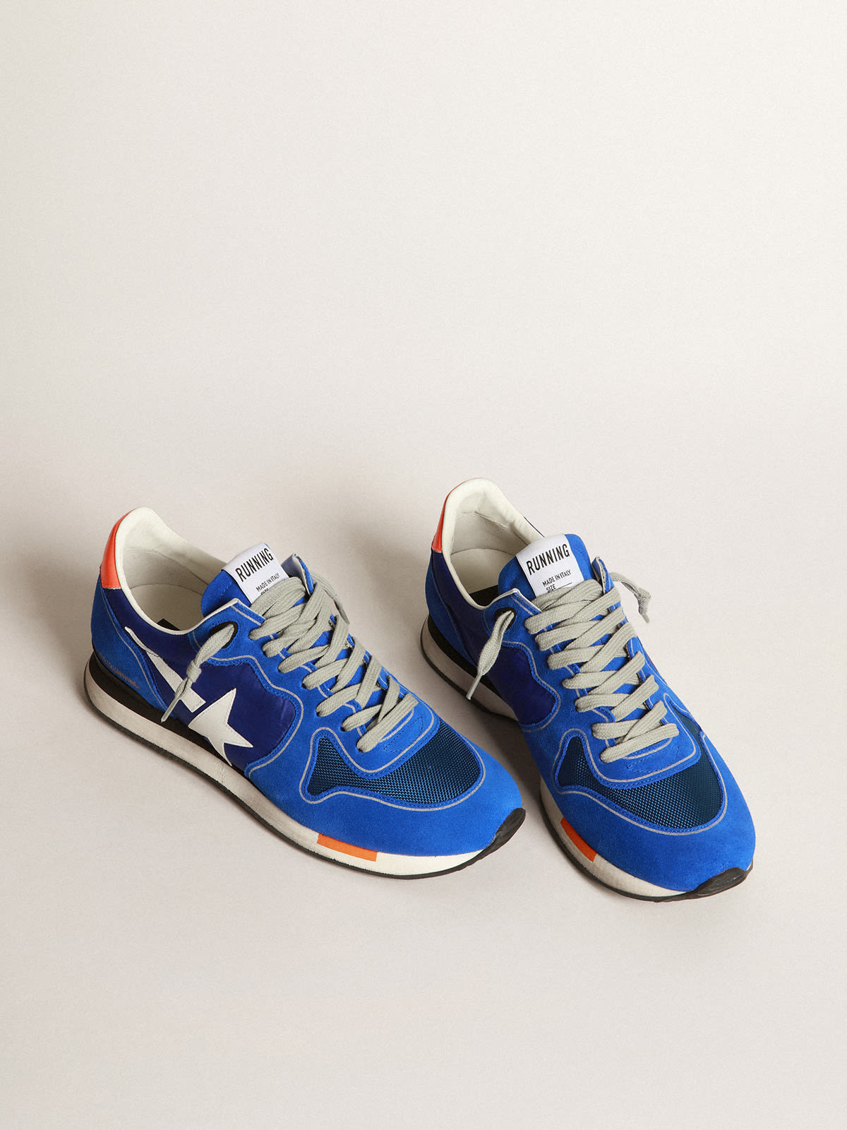 Electric store blue sneakers