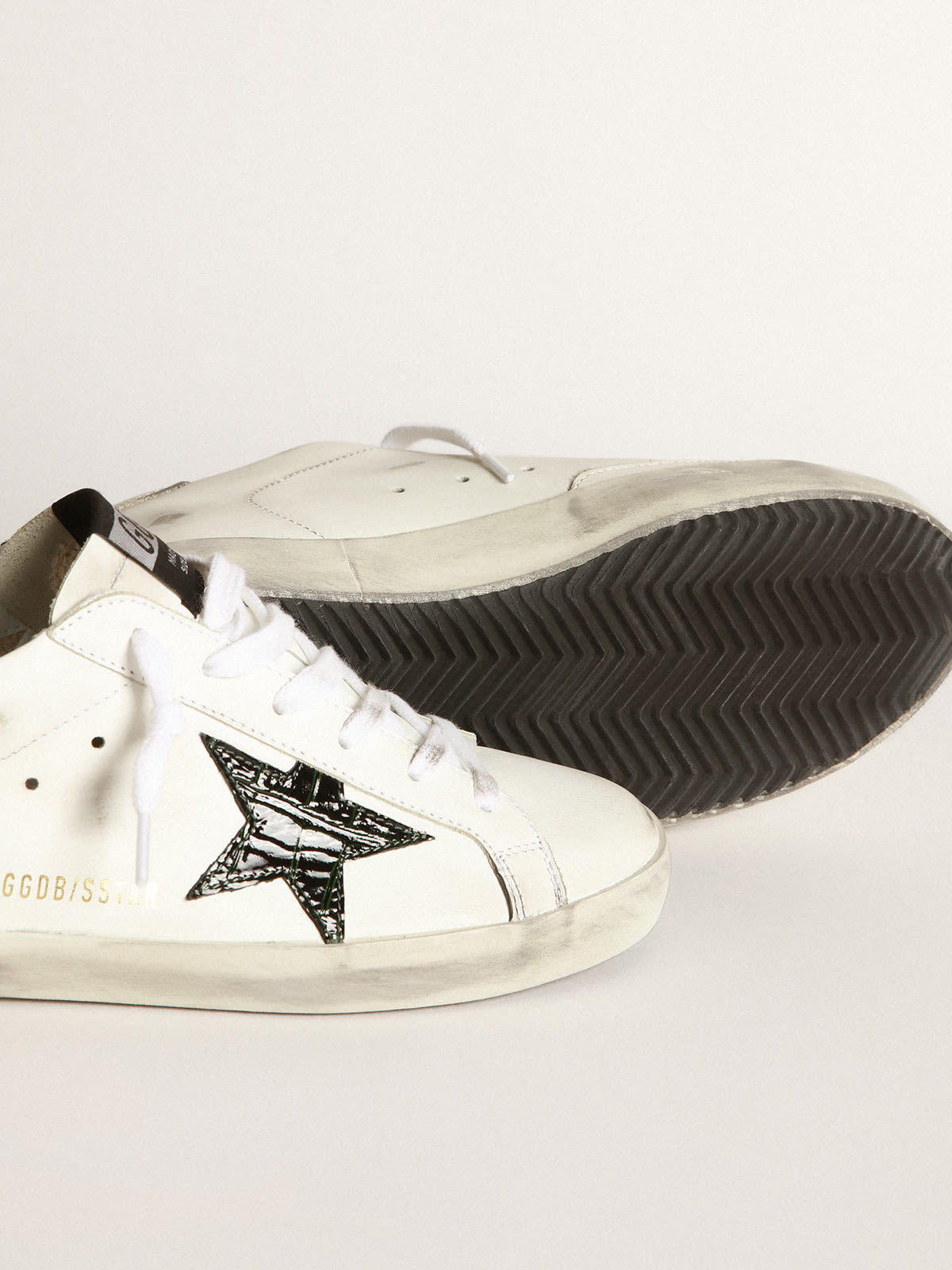 Golden goose croc effect hot sale