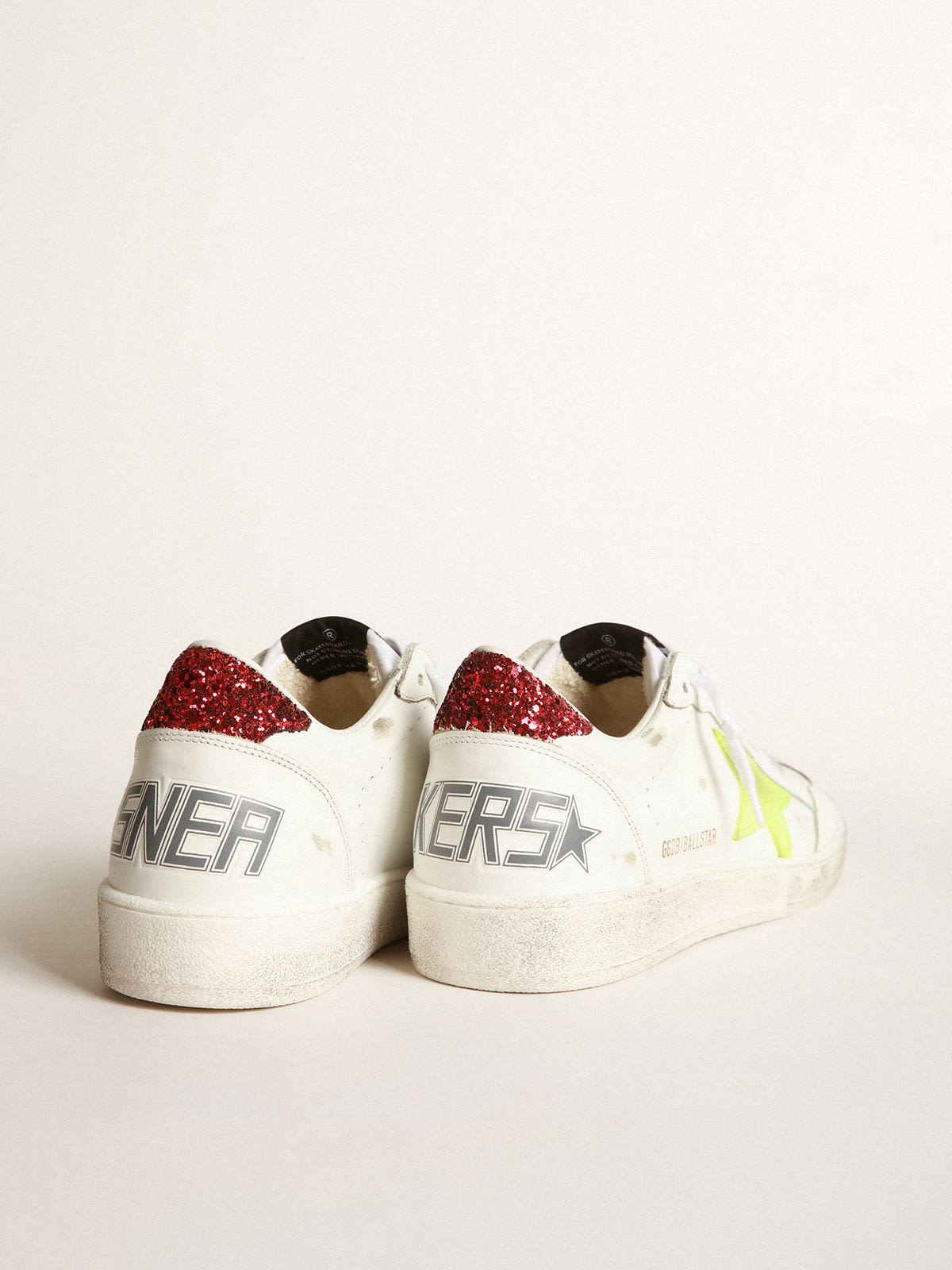 Purple golden goose on sale sneakers