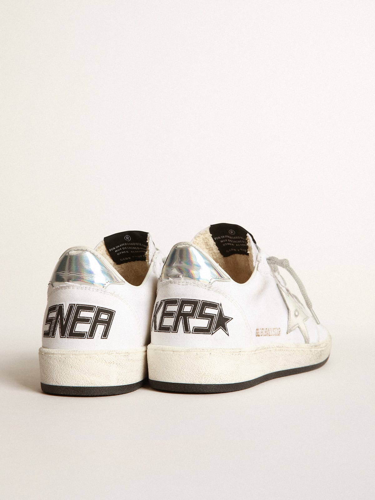 Golden goose iridescent store sneakers