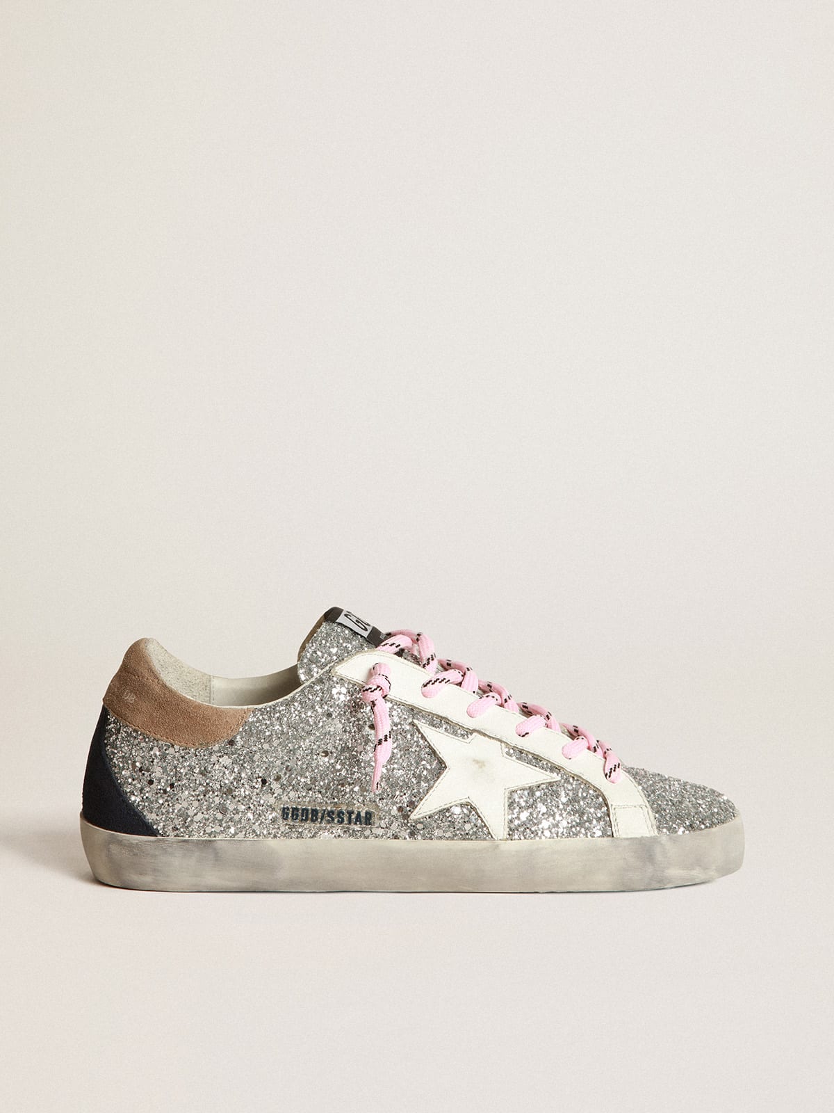 Golden goose sale women's glitter sneakers