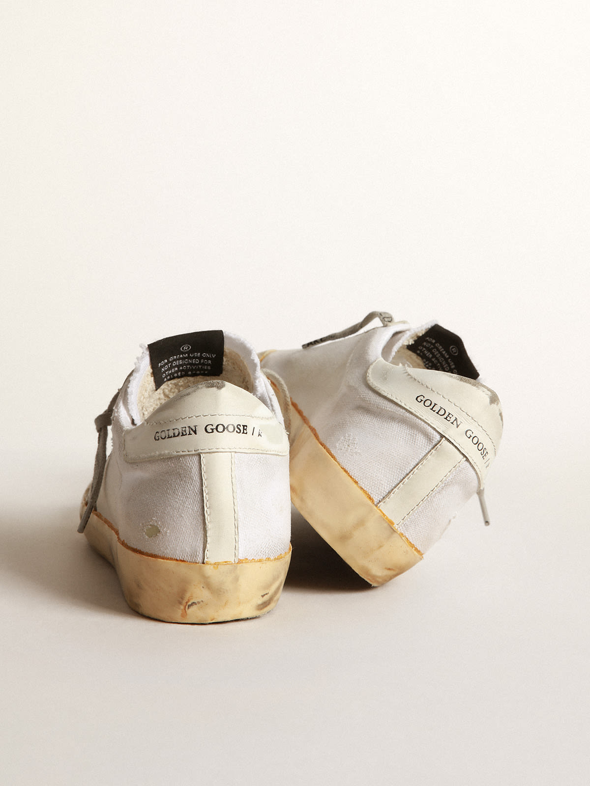 Golden Goose - Women’s Super-Star Penstar LAB with optical white leather star in 