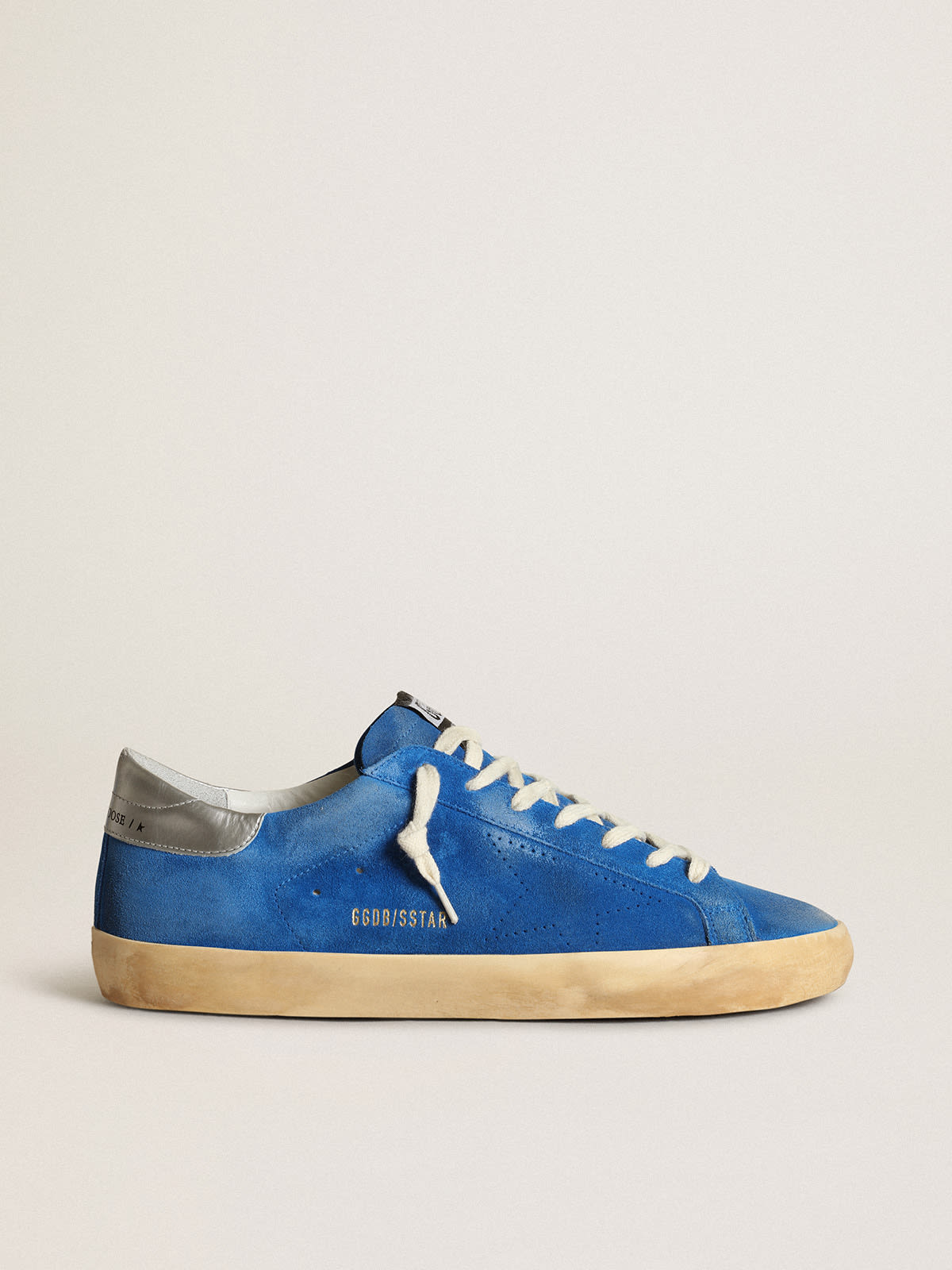 Golden goose cheap blue suede