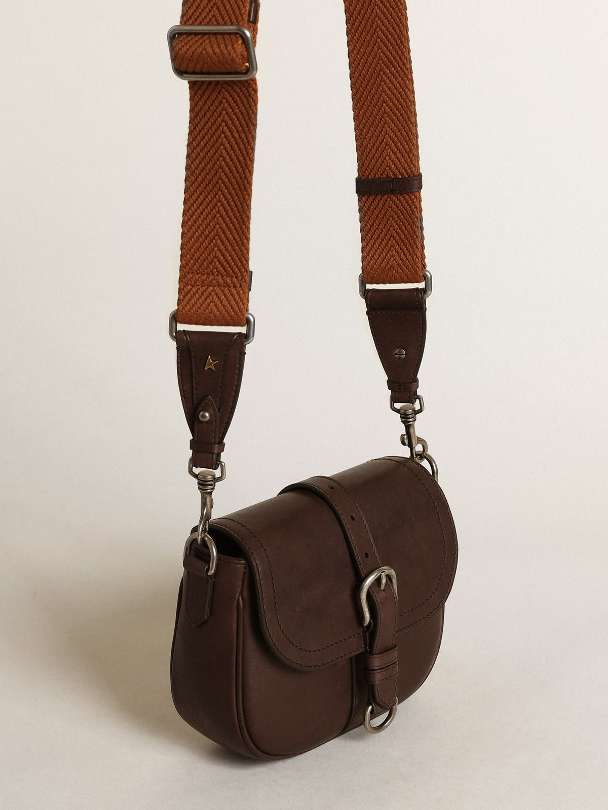 Mini Buckle Crossbody Bag Flap for Work & Office