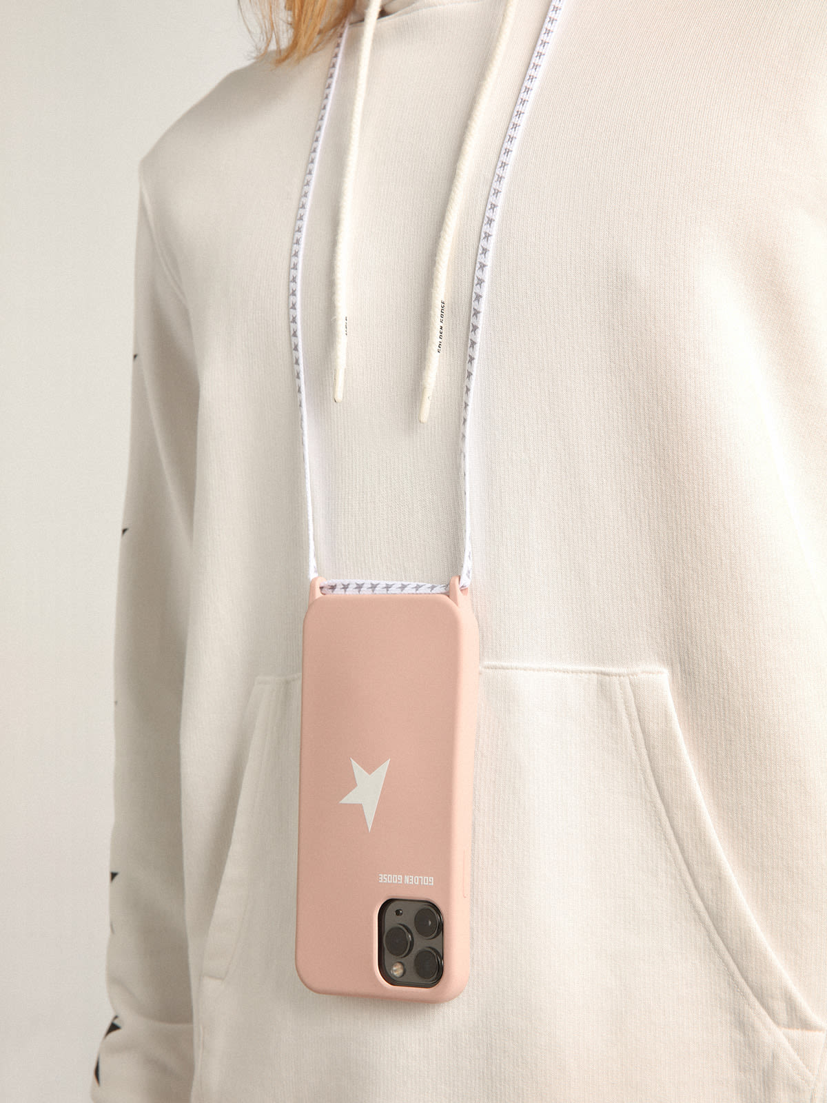 Golden Goose - Cover for iPhone 12 and 12 Pro Max light pink in 