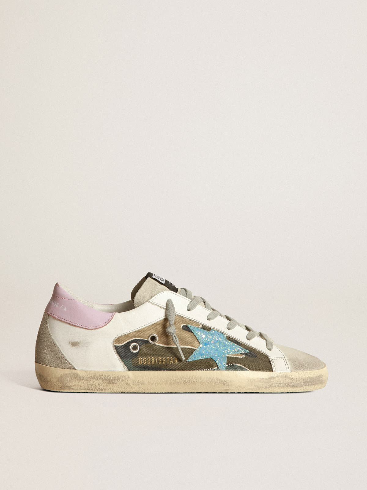 Pink camo sales golden goose