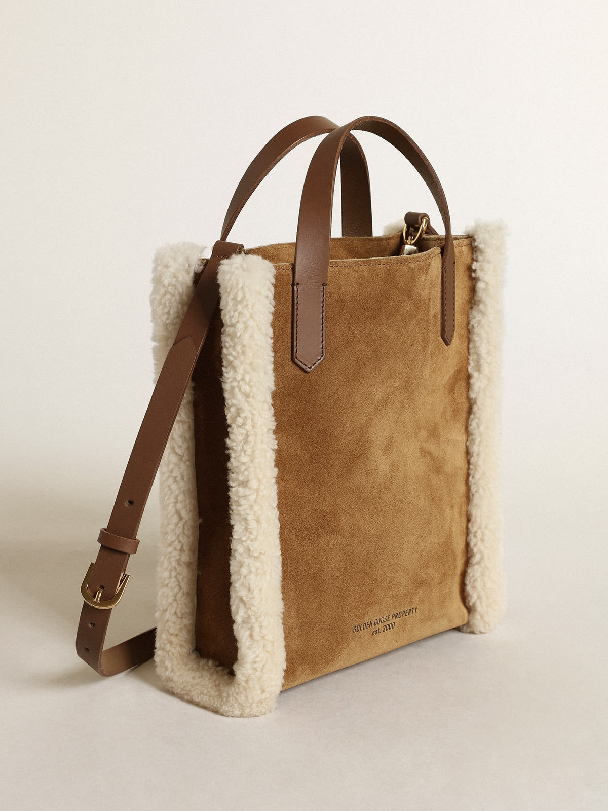 Mini California Bag in suede leather | Golden Goose