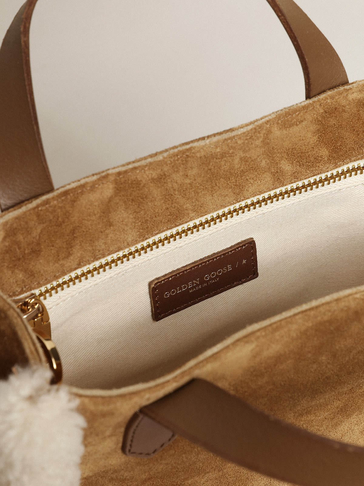 Golden Goose - Mini California Bag in suede leather in 