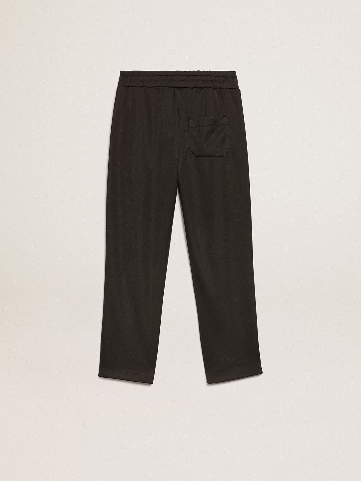 Golden Goose - Black Star Collection jogging pants with contrasting white stars in 