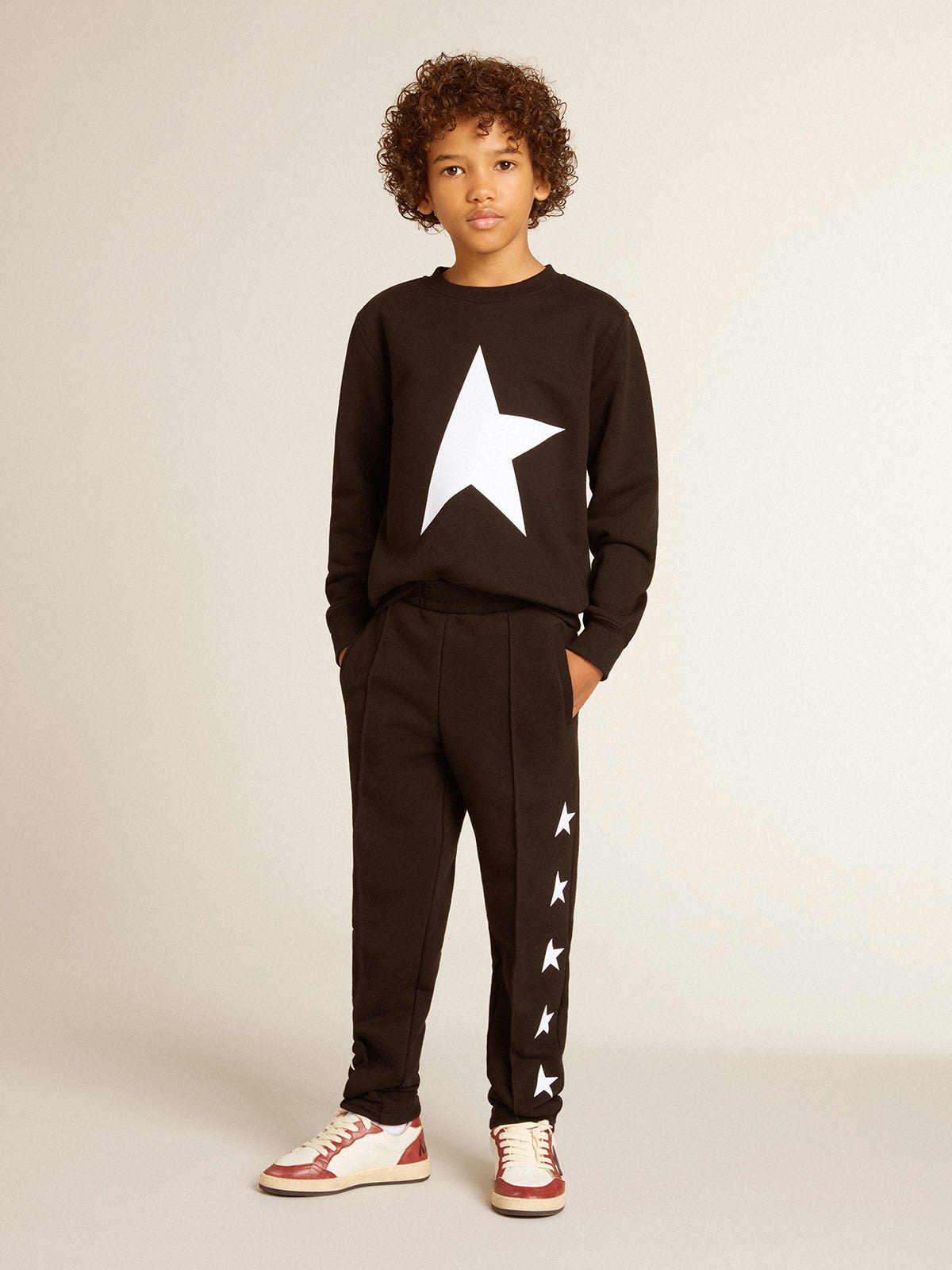 Boys black hot sale sweatshirt