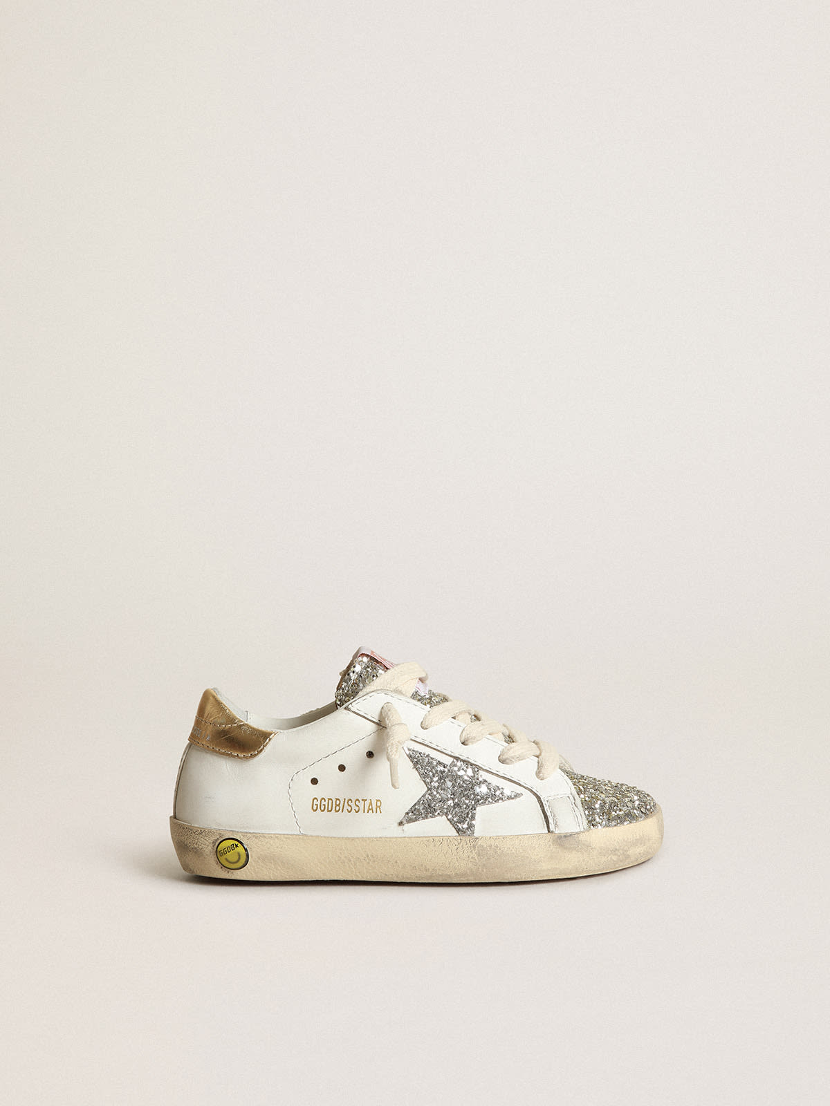 Silver sparkle hot sale golden goose