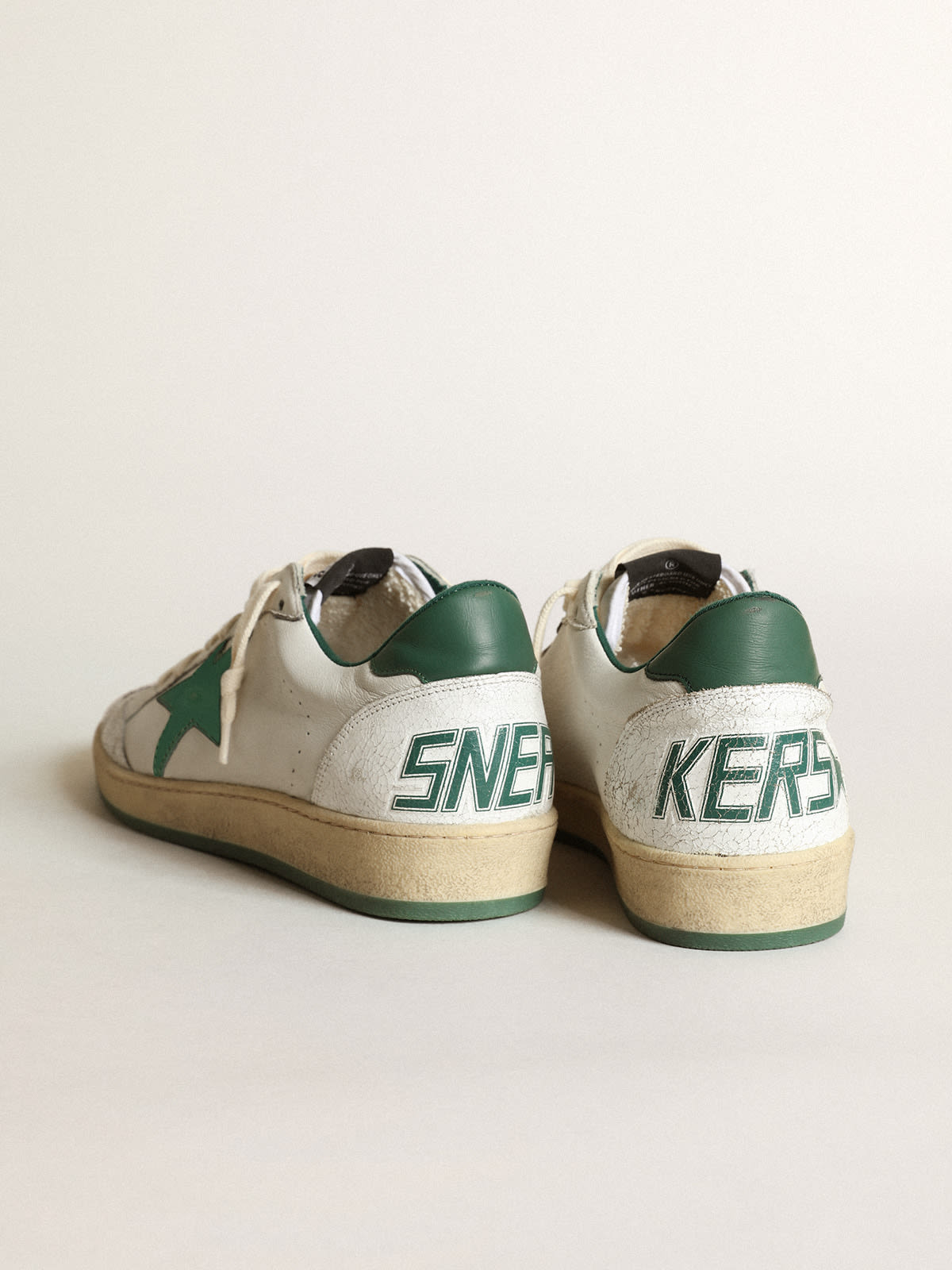 Pre-owned Lv Trainer Green White In Green/white