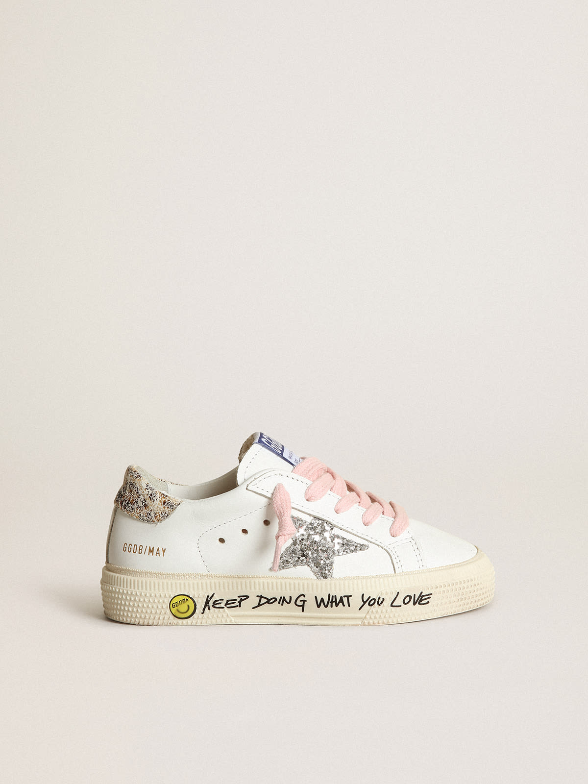 Golden goose leopard glitter on sale sneakers