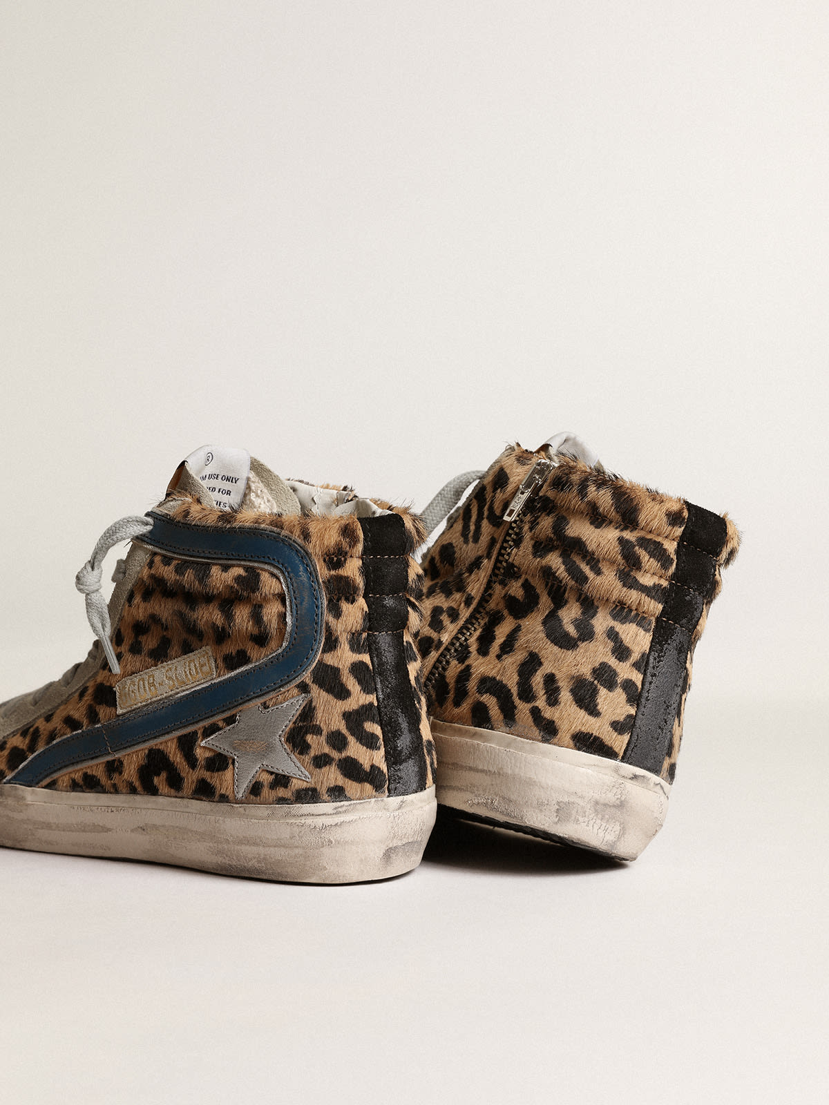 Golden goose hot sale with leopard