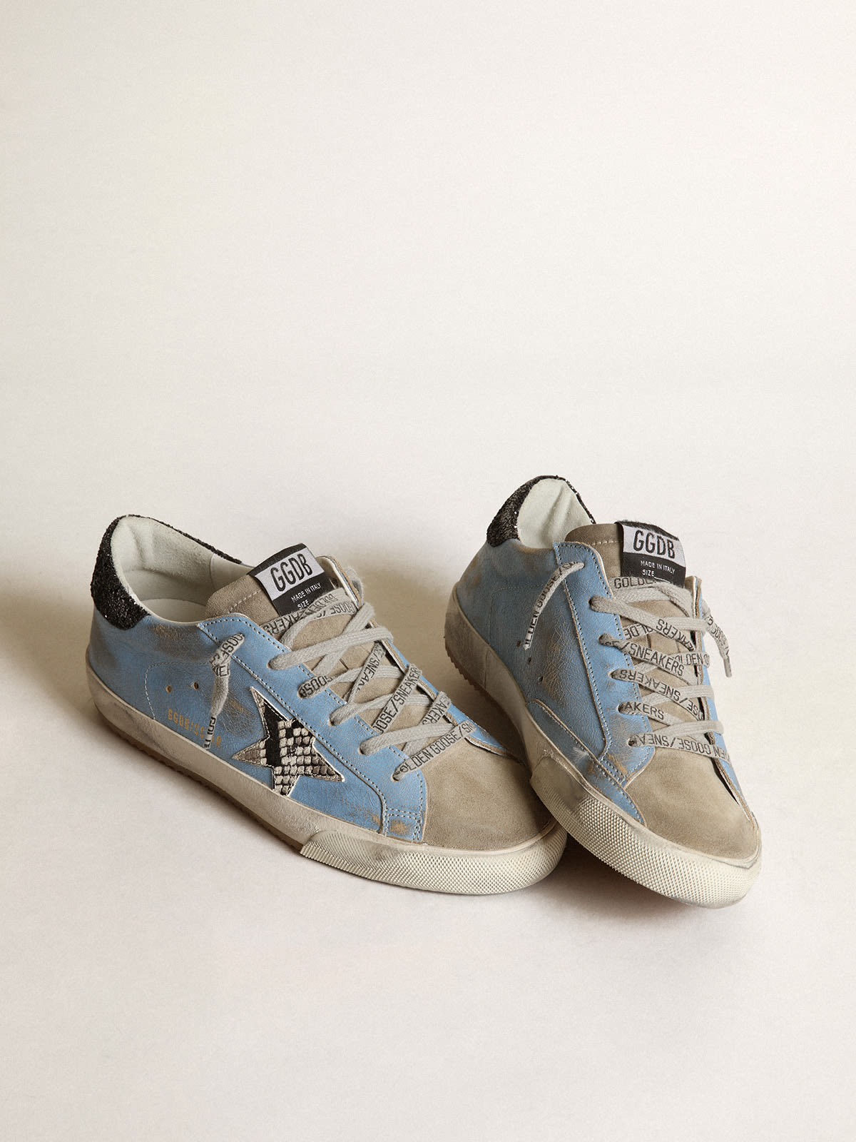 Golden goose cheap light blue