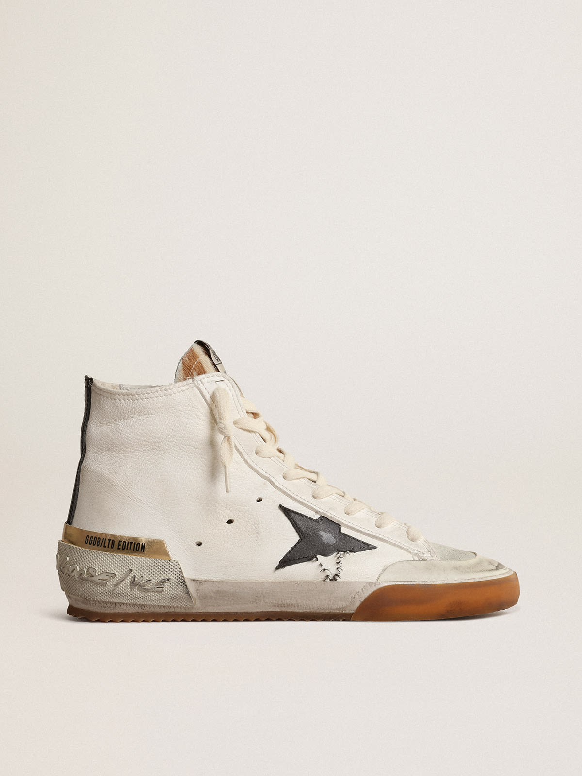 Golden goose francy hot sale white