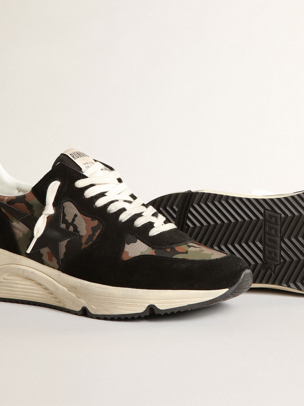 Golden goose running sole on sale mens