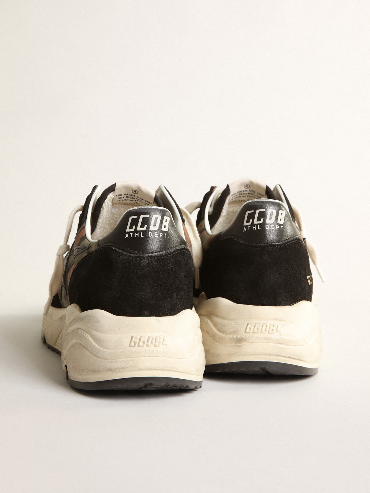 Golden Goose - Running Sole para hombre de nailon ripstop con estampado de camuflaje in 