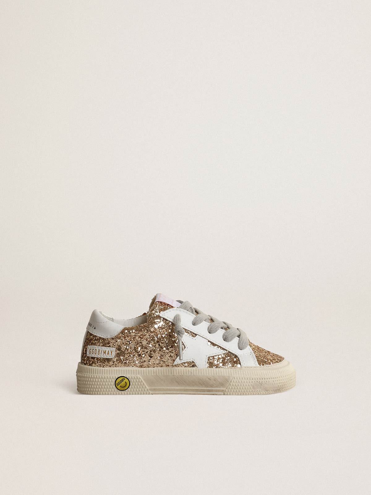 Kids golden on sale goose high tops