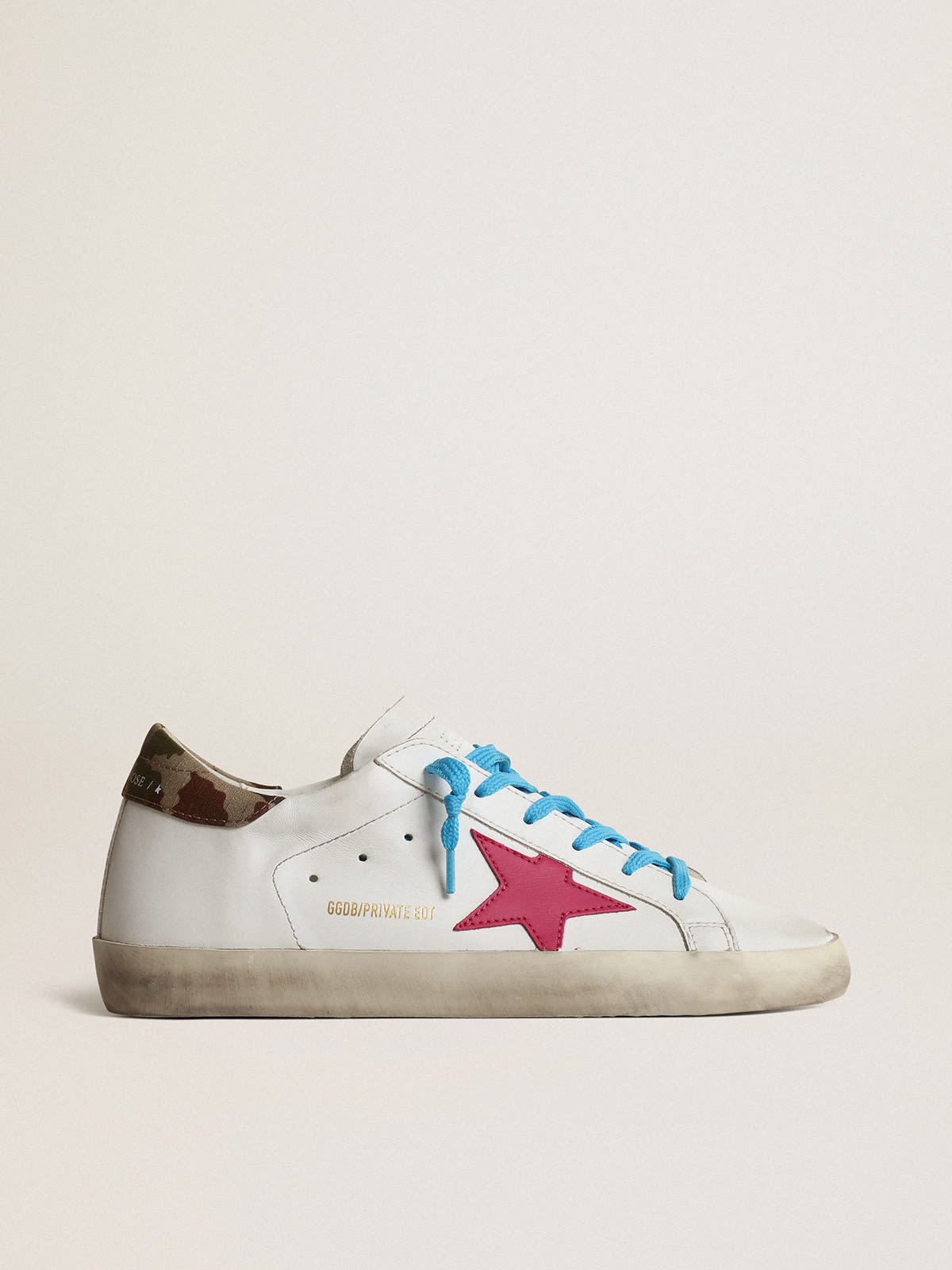 Golden goose superstar camouflage best sale private edition