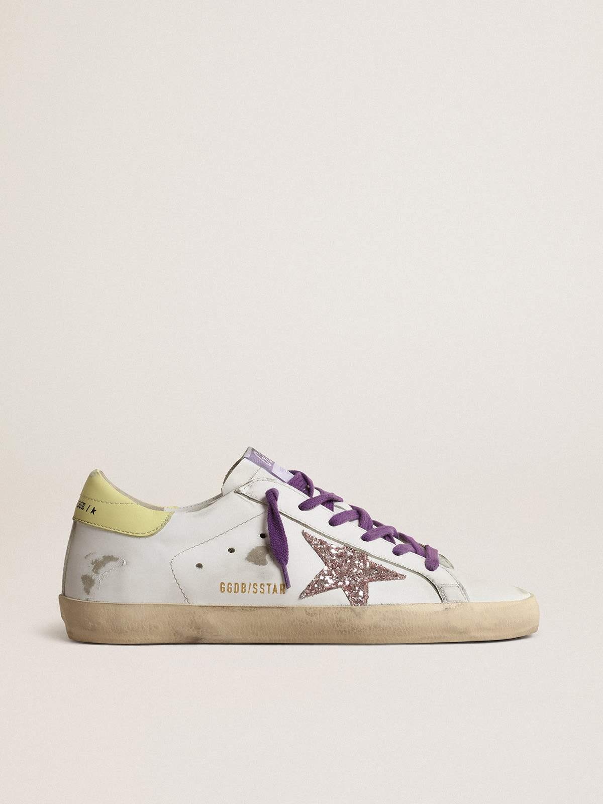 Golden goose sneakers yellow sale