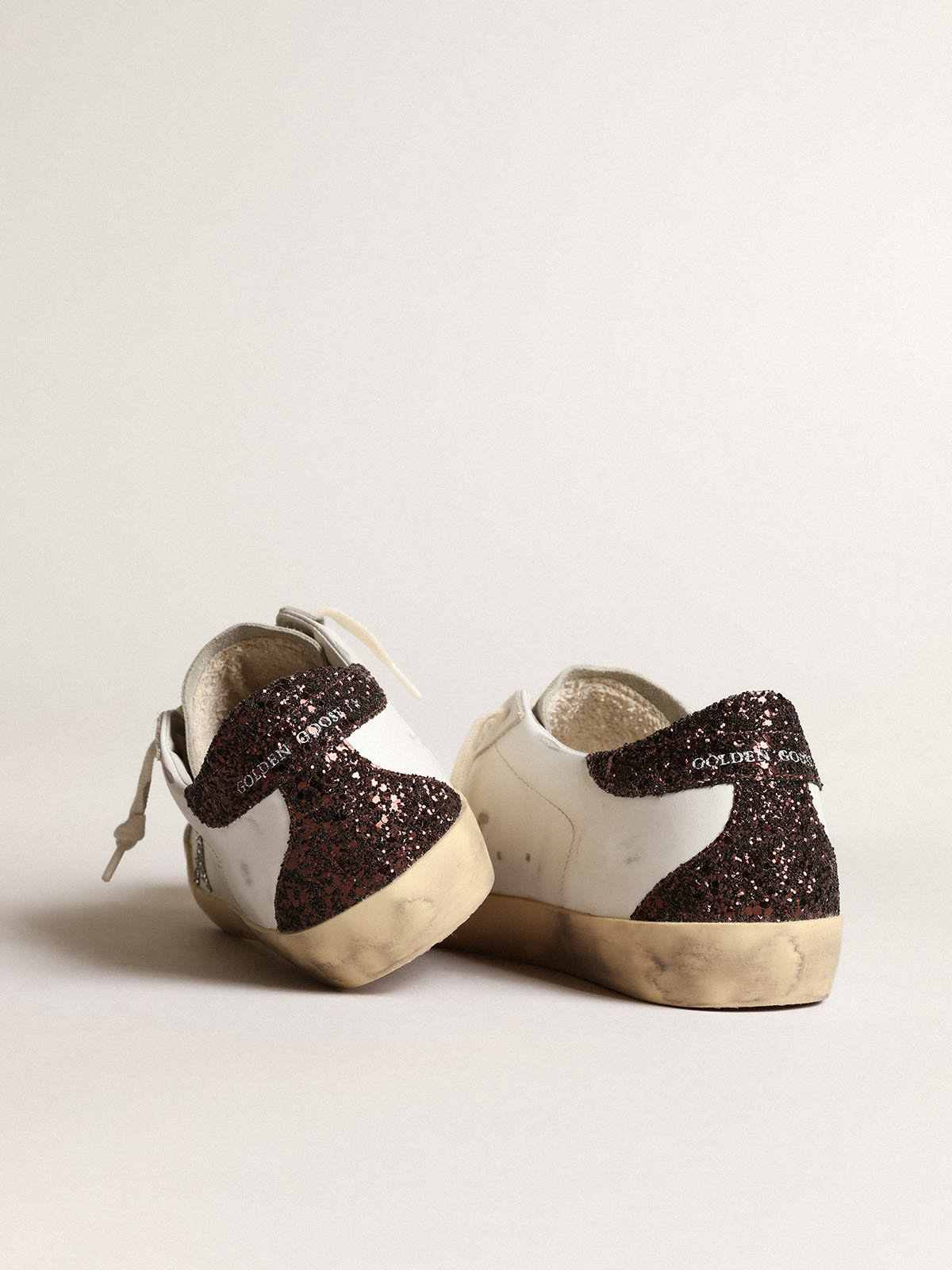 Golden goose sale glitter heel