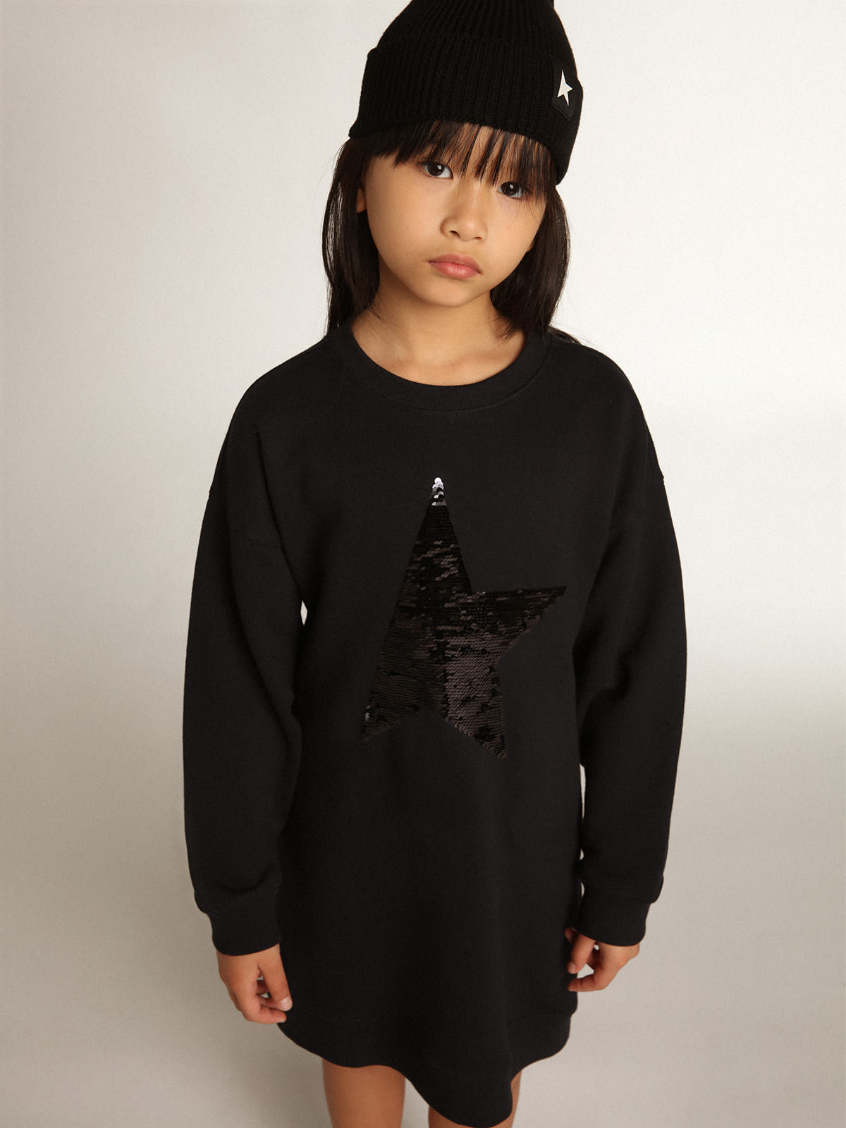 Sudadera Name it Lentejuelas Negra Kids Niña