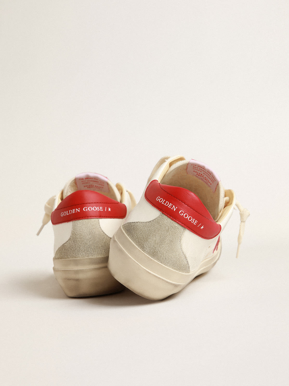 Red golden clearance goose shoes