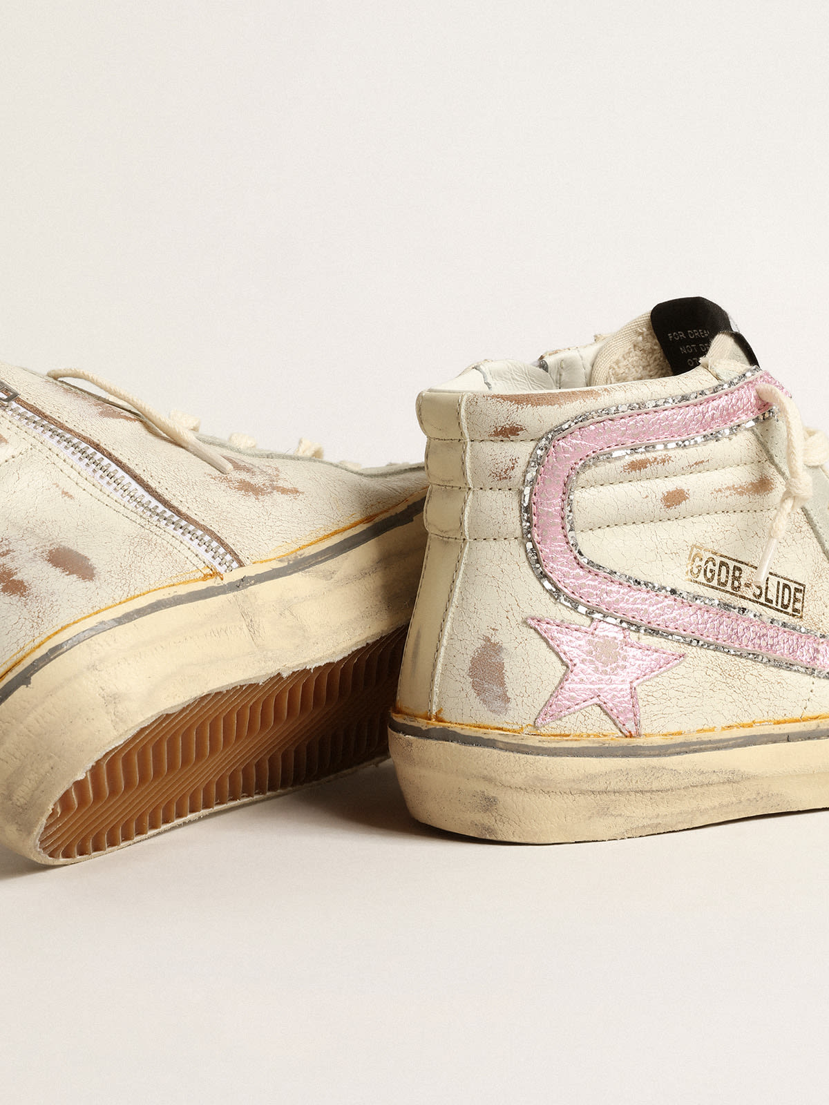 Golden goose best sale slide sneakers