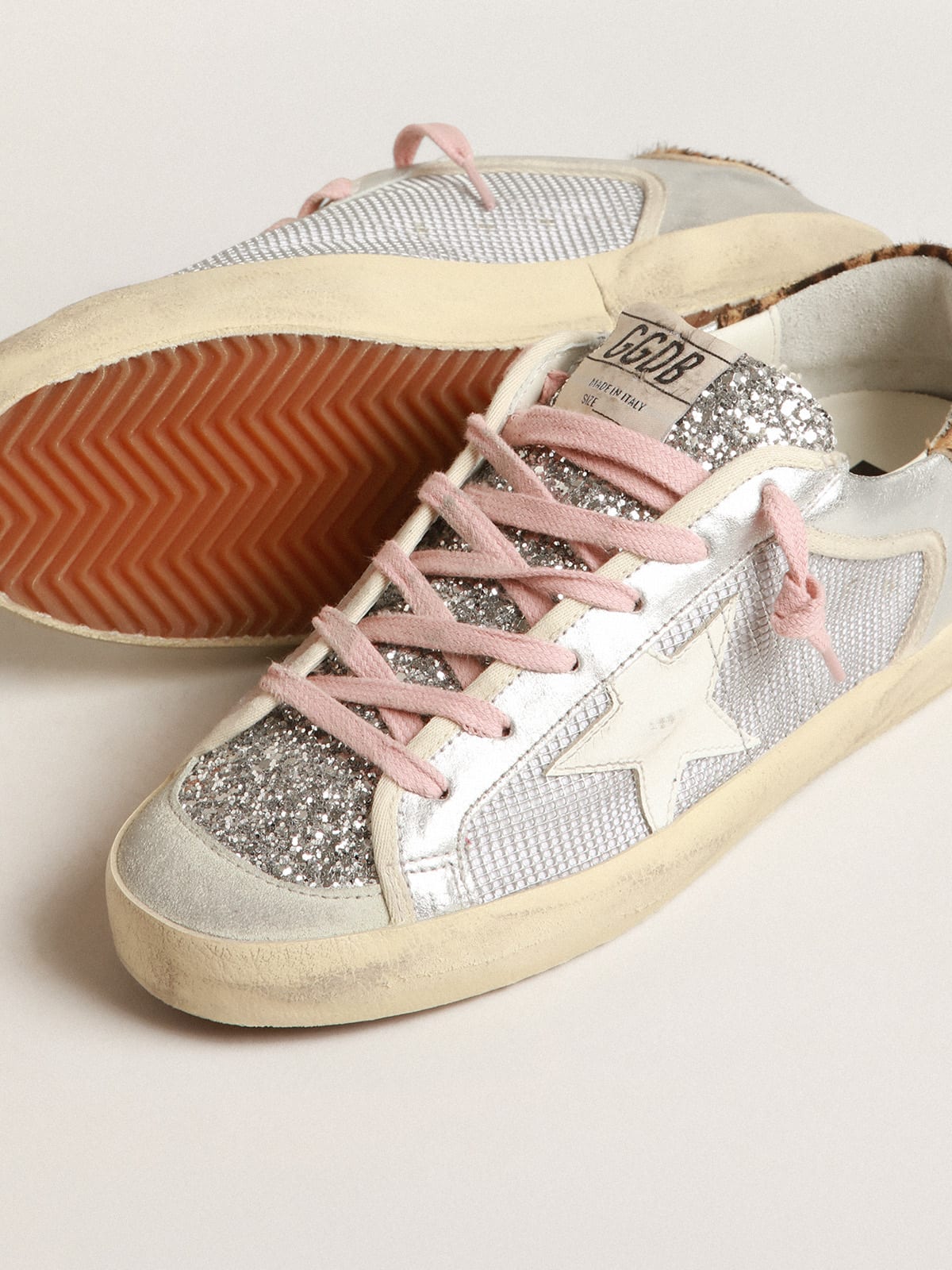 Golden goose 2025 glitter tongue