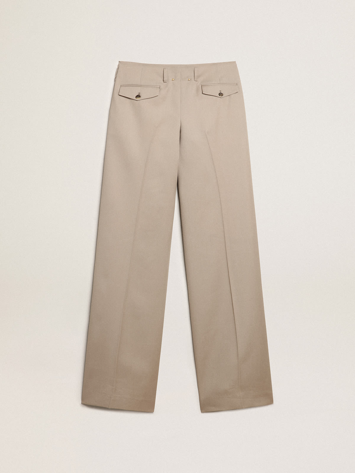 Pantalon De Gabardina - 8 Oz. Color Beige - Tipo Cargo - T/40 - Marca  Pampero.