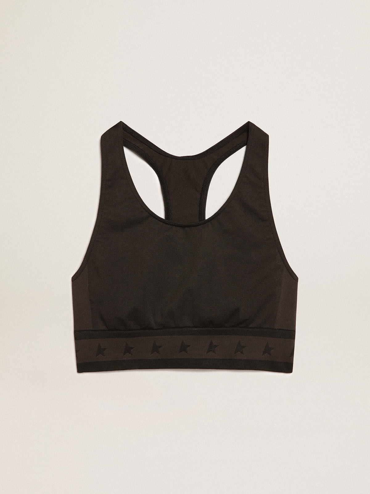 Golden Goose - Top sportivo di colore nero  in 