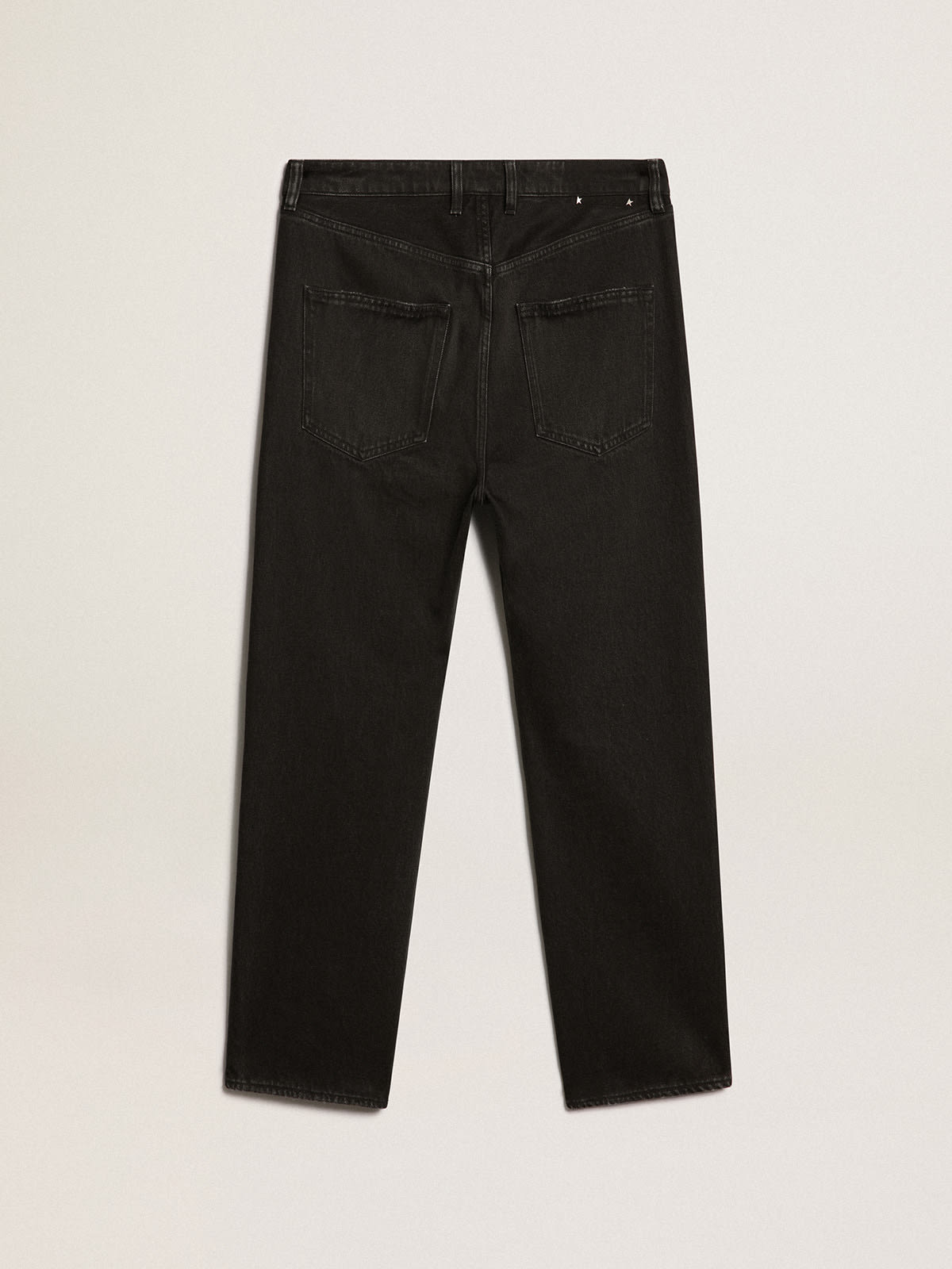 Men’s black denim pants | Golden Goose