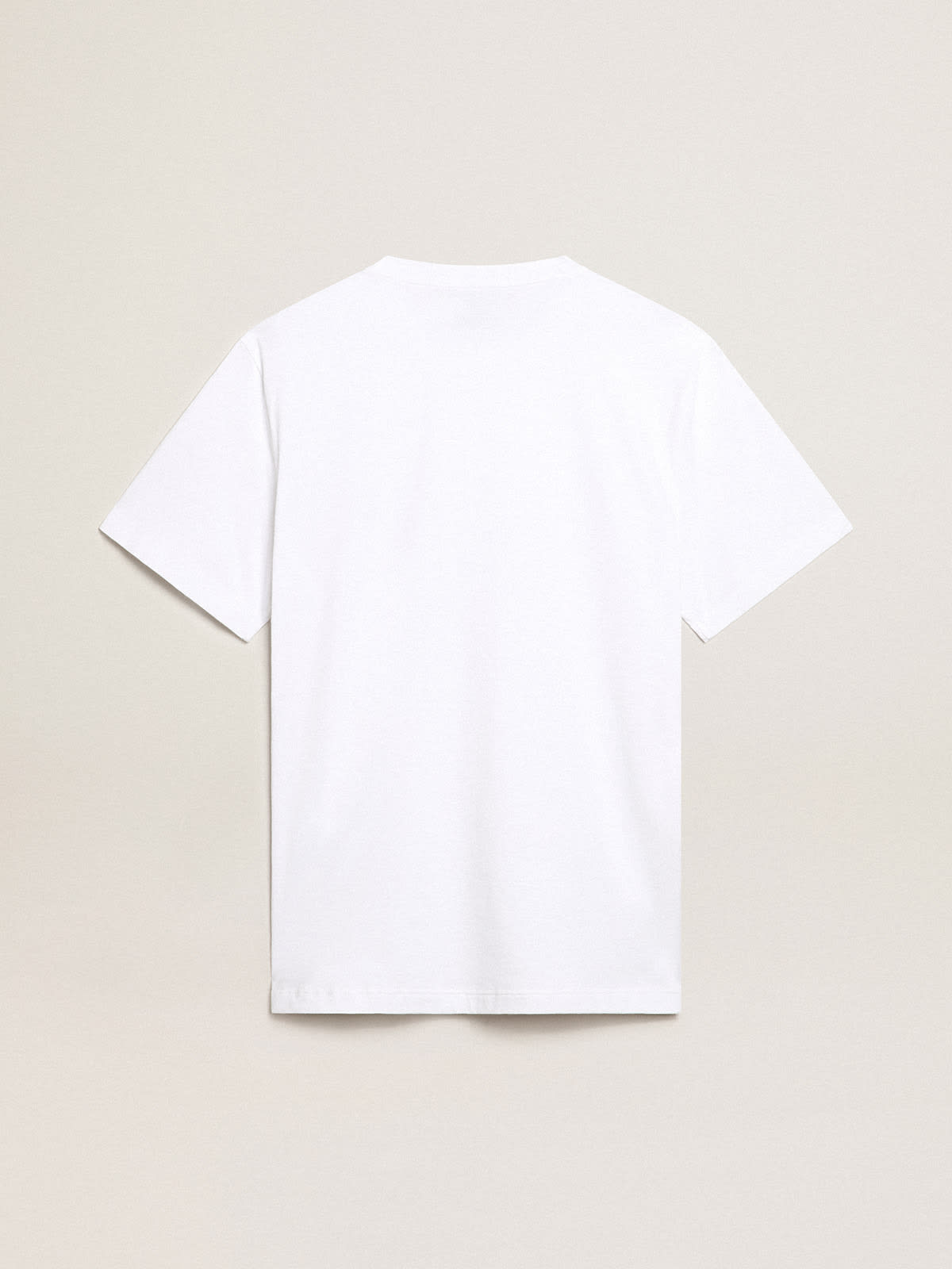 White t shirt outlet back