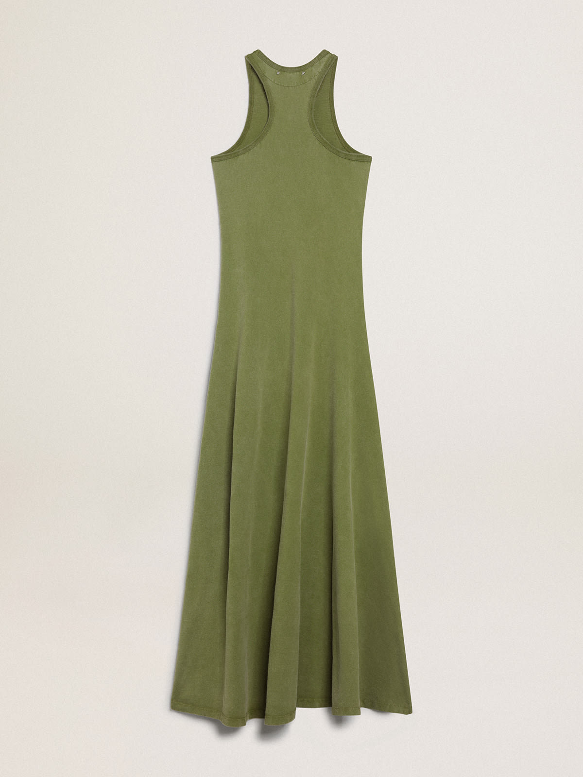Golden Goose - Pesto-green tank dress in 