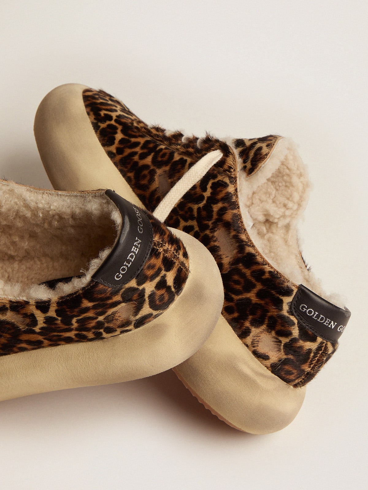 Pony skin leopard print on sale shoes