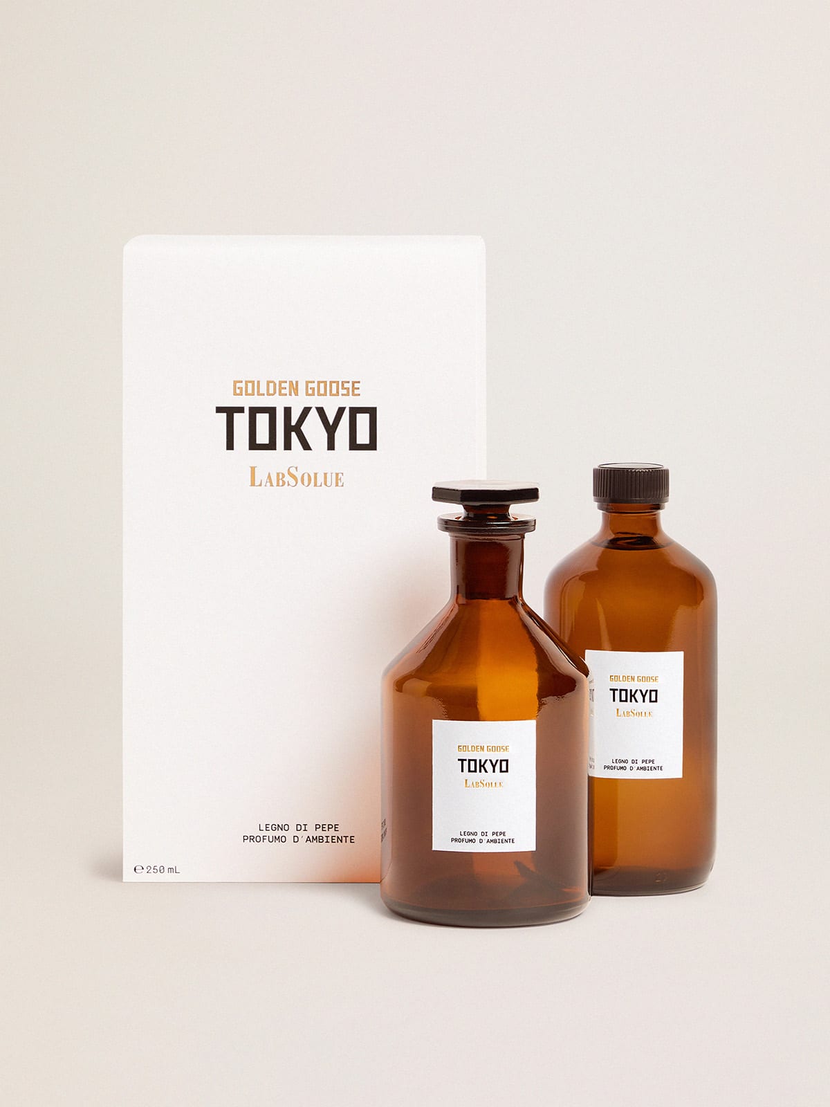 Golden Goose - Tokyo Essence Legno di Pepe Fragranza d'ambiente, 250 ml in 