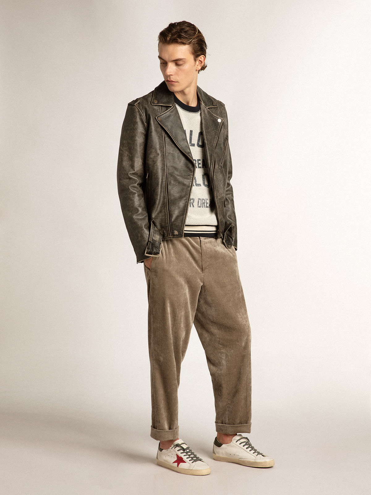 Golden goose hotsell suede jacket