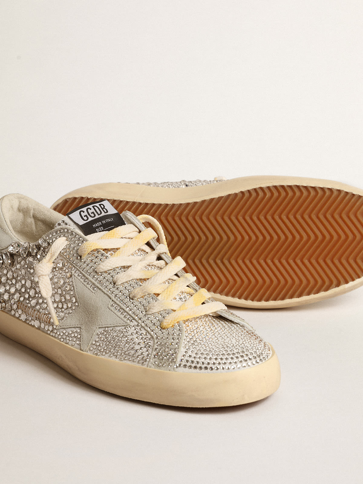 Glitter golden goose on sale sale