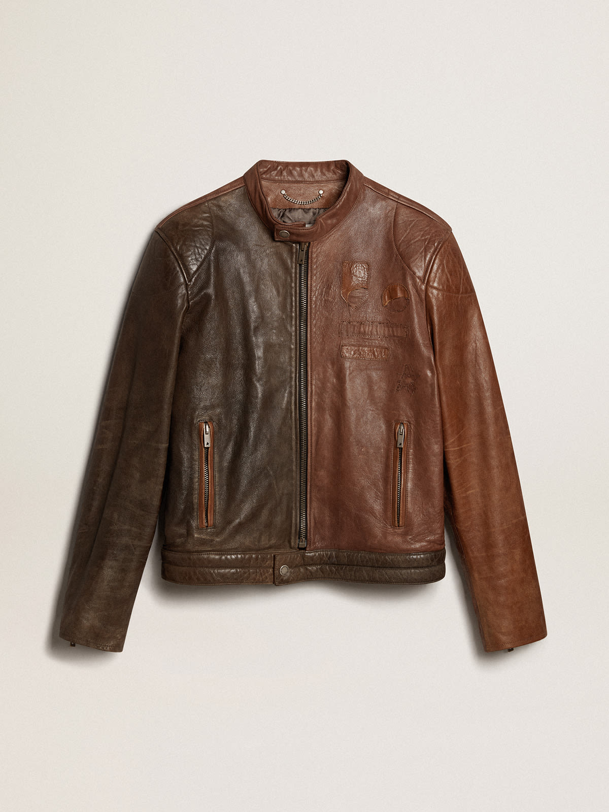 Golden goose best sale biker jacket