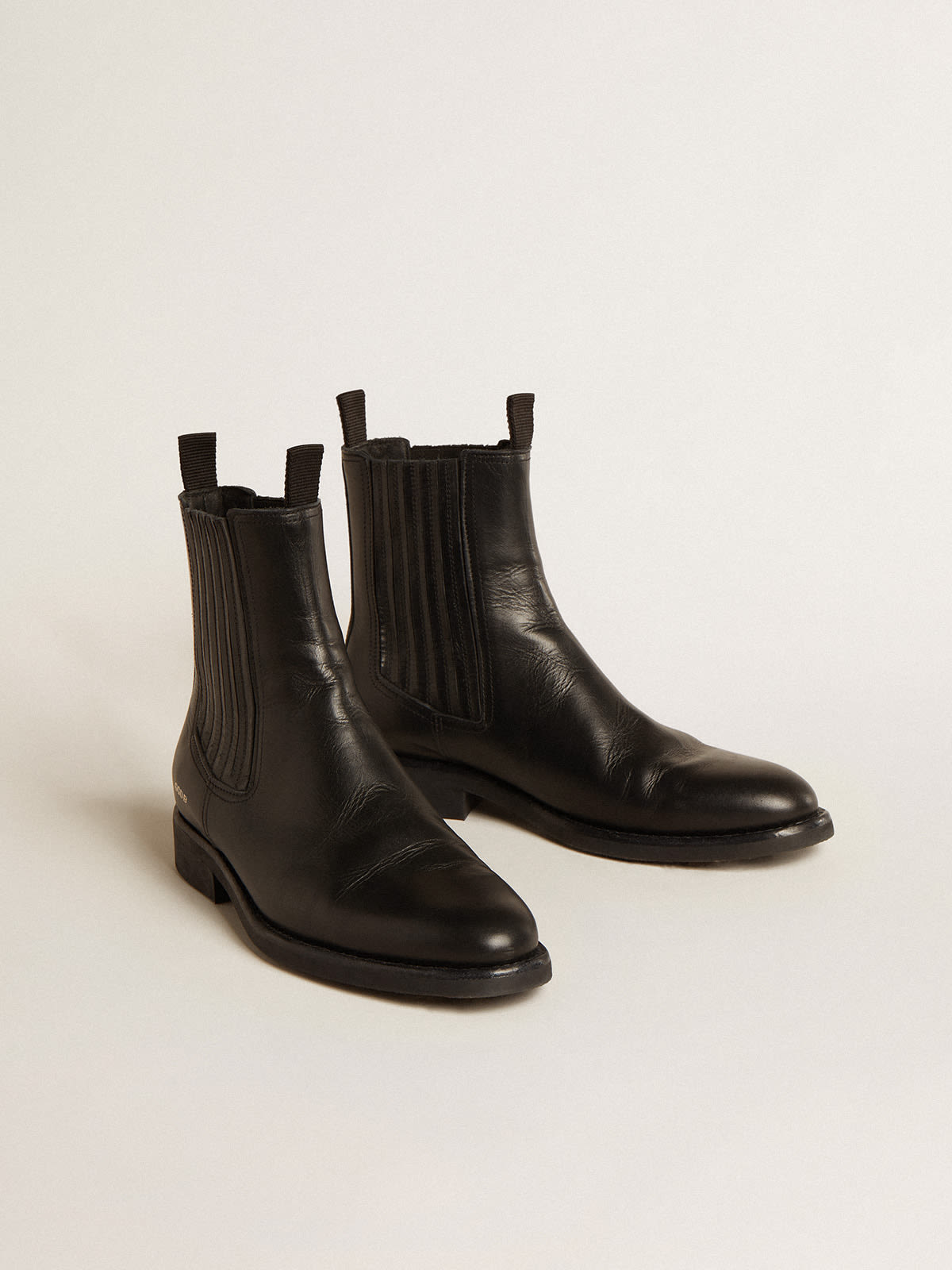 Golden Goose - Men’s Chelsea boots in black leather in 