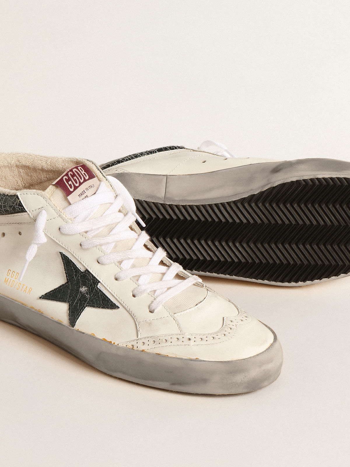 Golden goose blanche outlet et verte